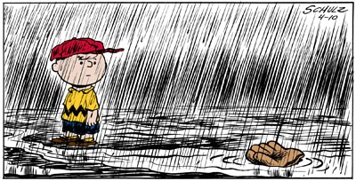 Charli Brown Baseball Rain